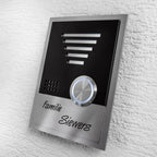 Design Türklingel Edelstahl LED Türklingel