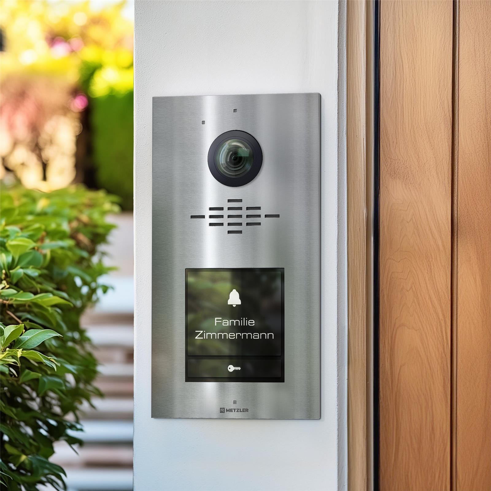 Metzler VDM10 2.0 modulare Video-Türsprechanlage |  Ein- und Mehrfamilien | Horizon