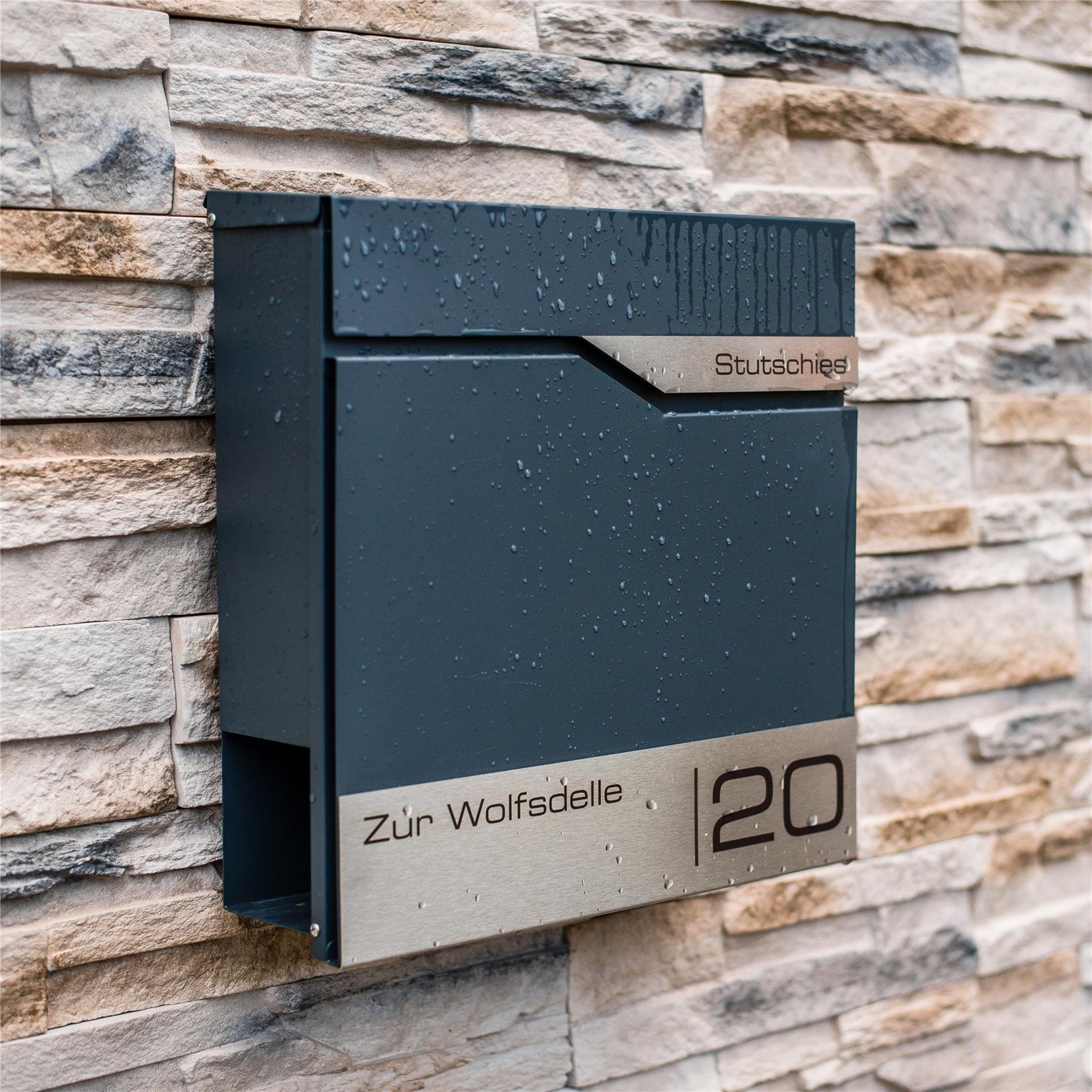Metzler Briefkasten aus hochwertigem Stahl | Siebert