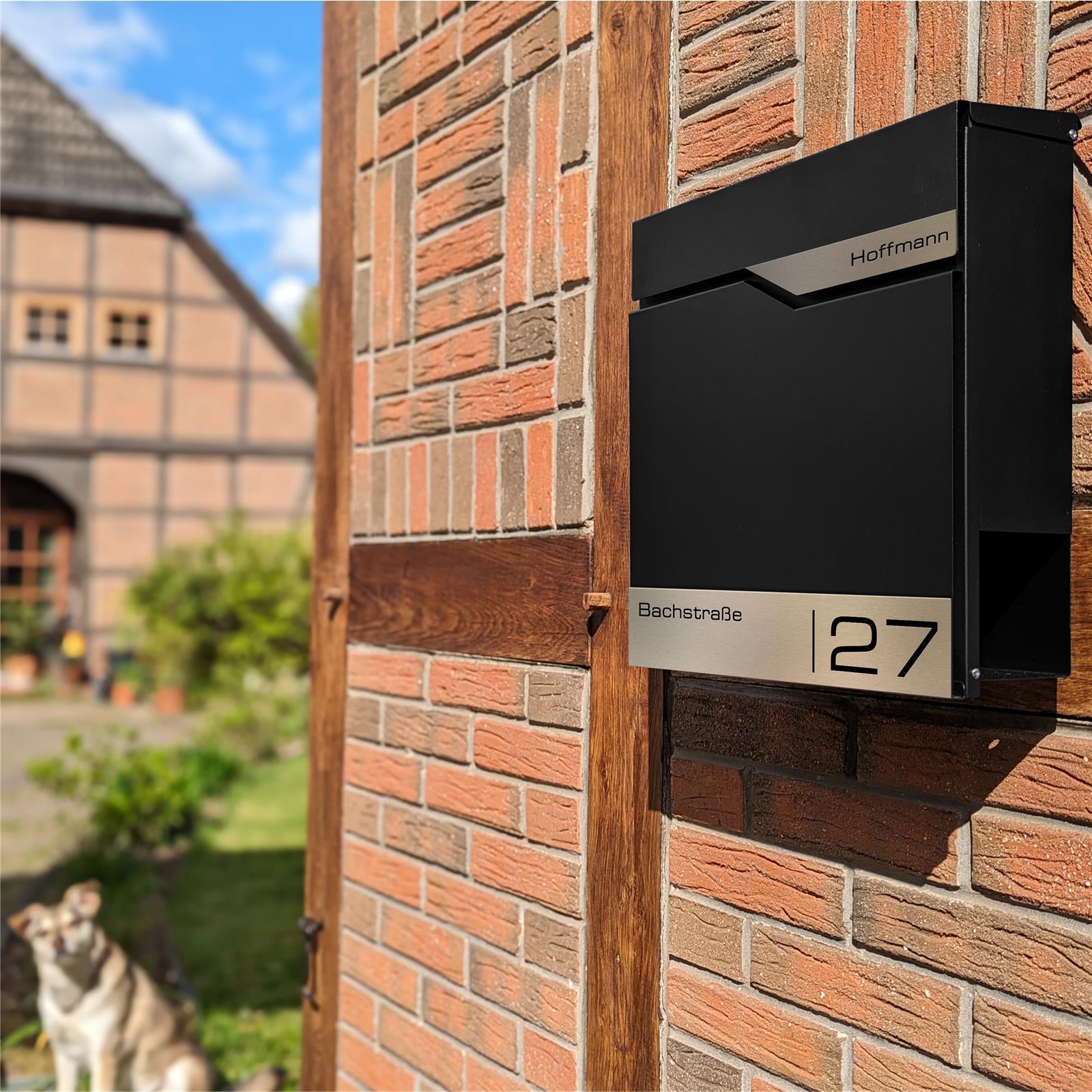 Metzler Briefkasten aus hochwertigem Stahl | Siebert