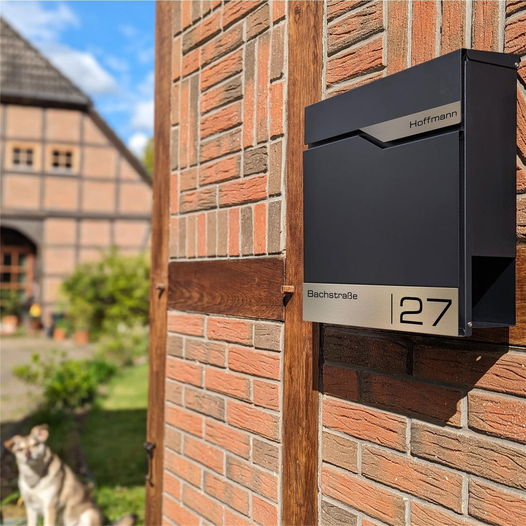 Metzler Briefkasten aus hochwertigem Stahl | Siebert