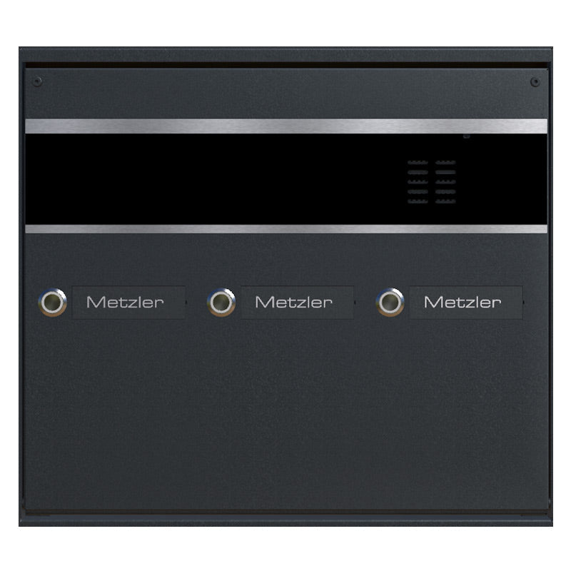 BK212 Audio Gegensprechmodul mit gravierten Namensschildern