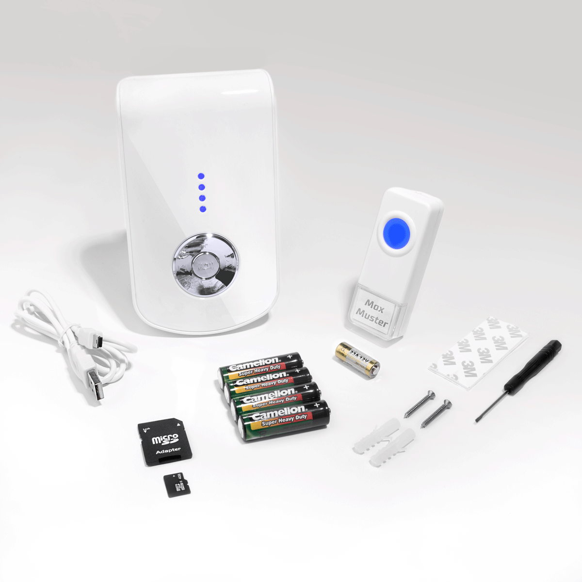 MP3 Funkklingel Komplett-Set MPRING
