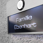Metzler Türklingel mit LED 3D-Namensschild | Otto
