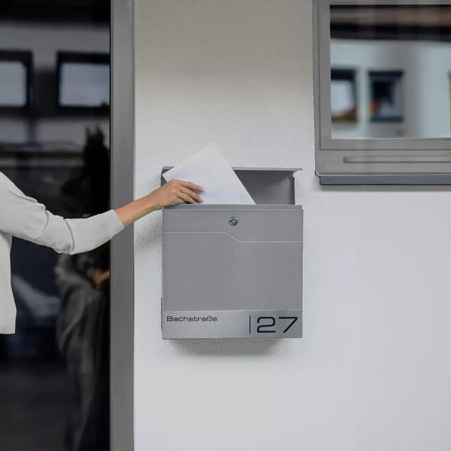 Metzler Briefkasten aus hochwertigem Stahl | Siebert