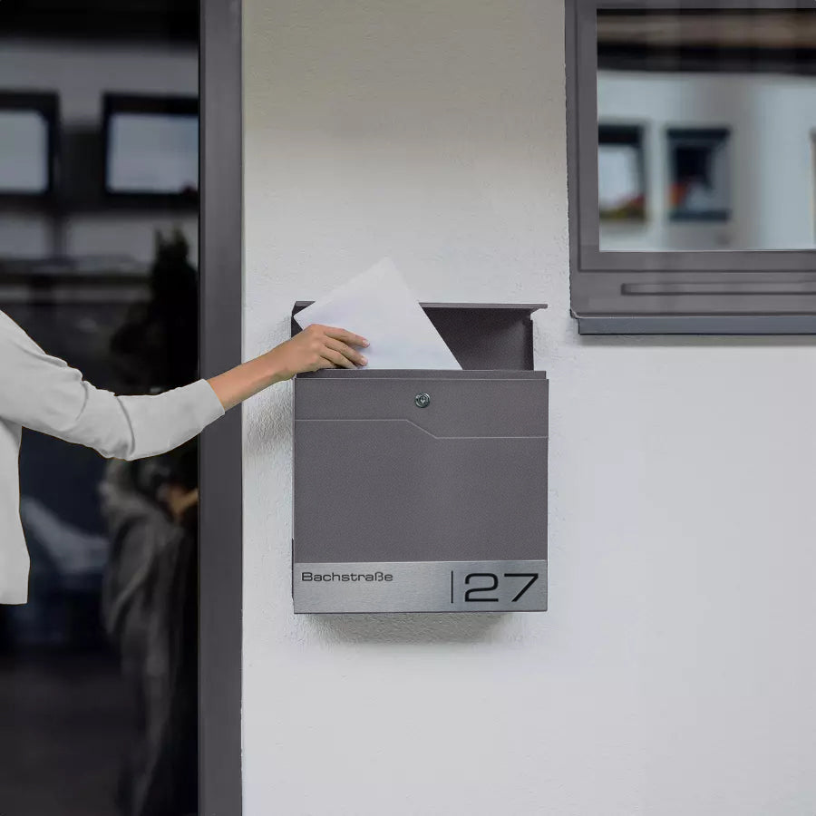 Metzler Briefkasten aus hochwertigem Stahl | Siebert