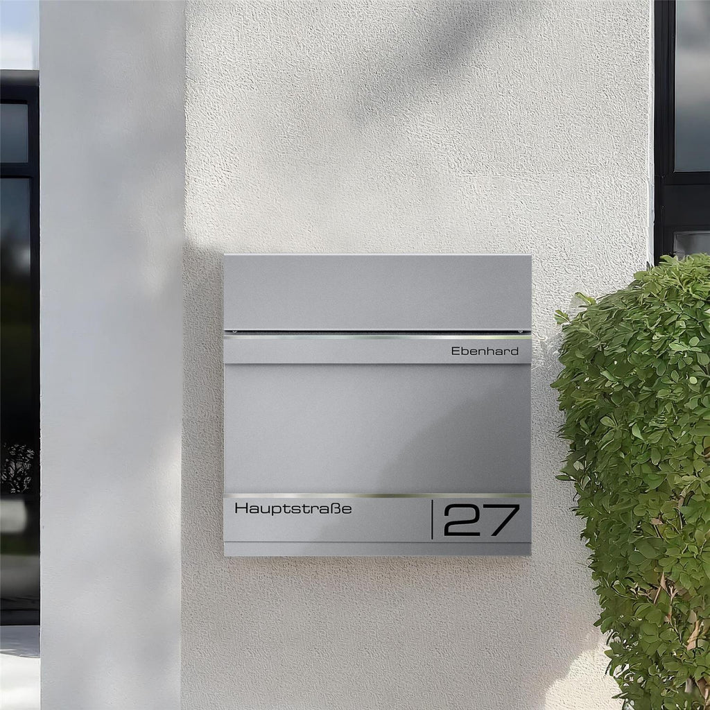 Metzler Briefkasten mit Lasergravur | Hermann