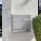 Metzler Briefkasten mit Lasergravur | Hermann