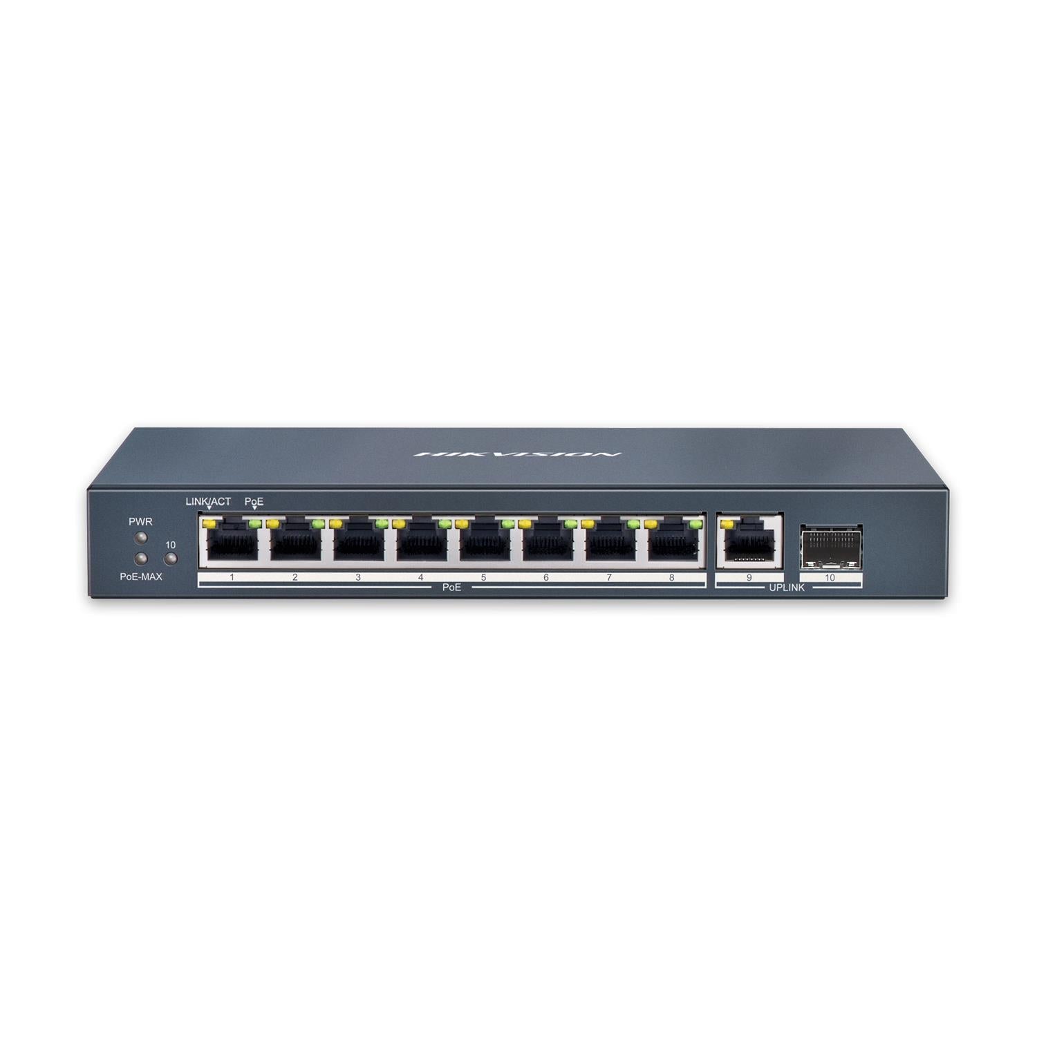 Intercom Gigabit PoE+ Switch 8 x PoE