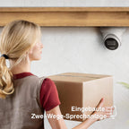 HiLook by HIKVISION 4K Überwachungskamera-Set | 4* 4K Turret Kamera | Smart Hybrid Light | NVR 8-CH | 2 TB HDD | Smartphone App