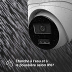 HiLook by HIKVISION 4K Überwachungskamera-Set | 4* 4K Turret Kamera | Smart Hybrid Light | NVR 8-CH | 2 TB HDD | Smartphone App