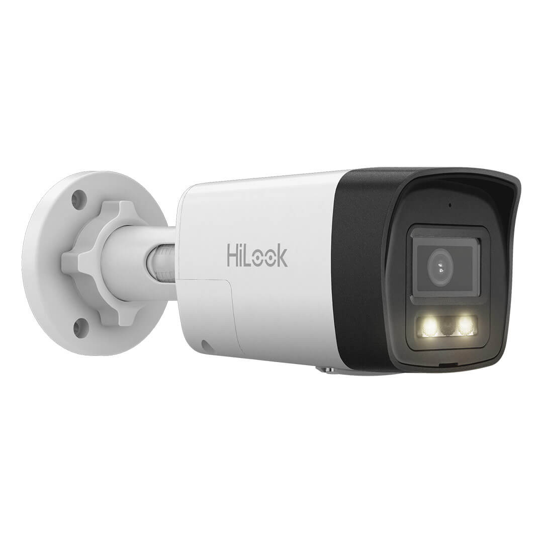 HiLook by HIKVISION 4K Überwachungskamera-Set | 4* 4K Bullet Kamera | Smart Hybrid Light | NVR 8-CH | 2 TB HDD | Smartphone App