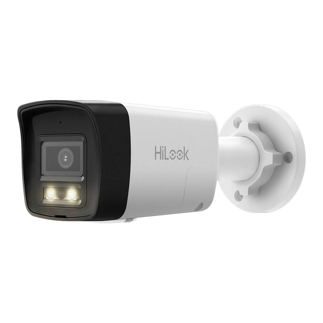 HiLook by HIKVISION 4K Überwachungskamera-Set | 4* 4K Bullet Kamera | Smart Hybrid Light | NVR 8-CH | 2 TB HDD | Smartphone App