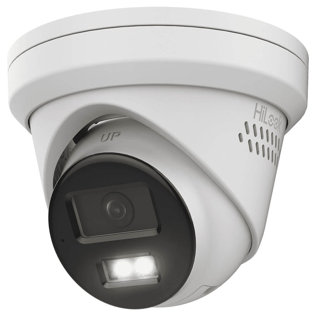 HiLook by HIKVISION 4K Überwachungskamera-Set | 4* 4K Turret Kamera | Smart Hybrid Light | NVR 8-CH | 2 TB HDD | Smartphone App