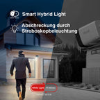 HiLook by HIKVISION 4K Überwachungskamera-Set | 4* 4K Bullet Kamera | Smart Hybrid Light | NVR 8-CH | 2 TB HDD | Smartphone App