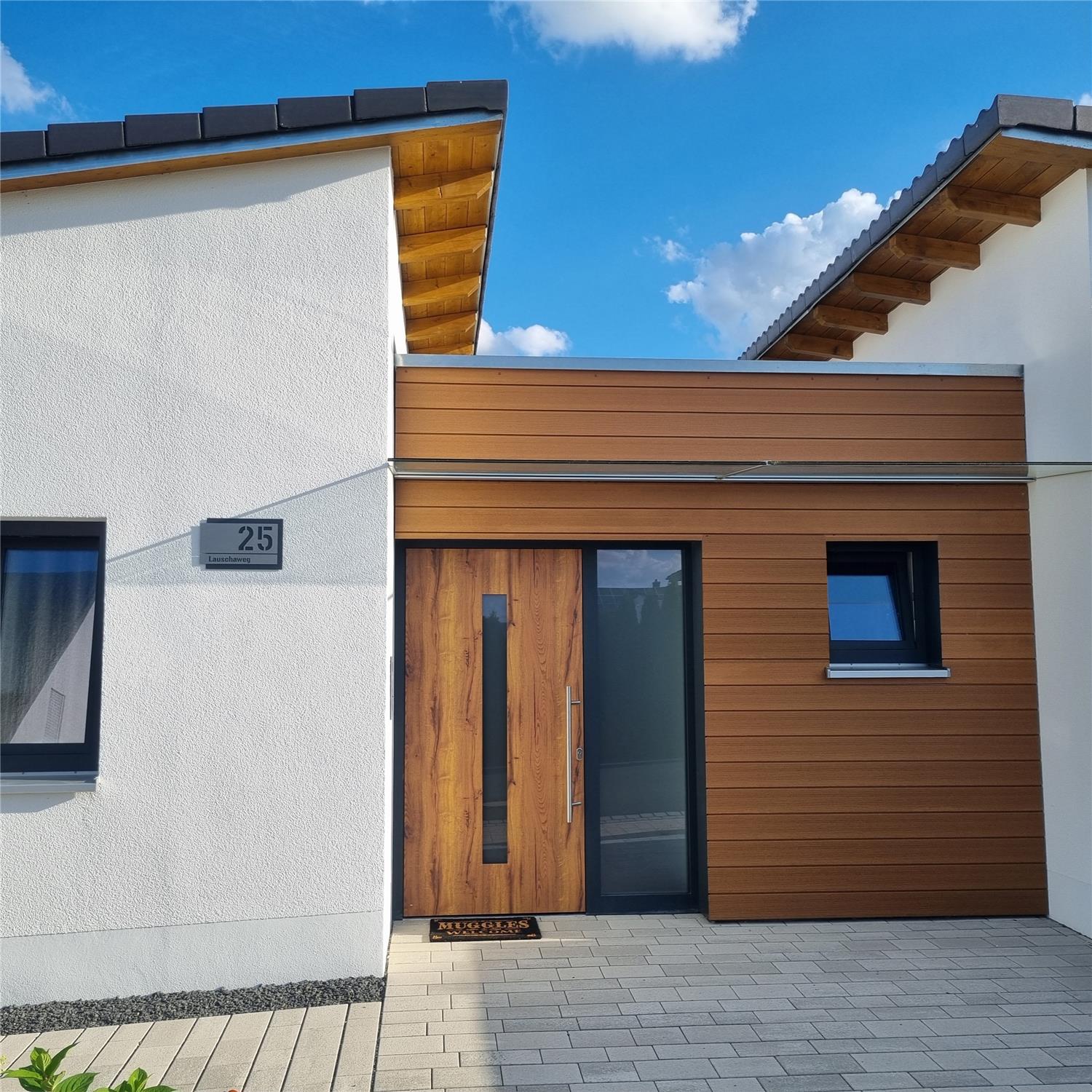 Metzler Individuelle Hausnummer aus Edelstahl