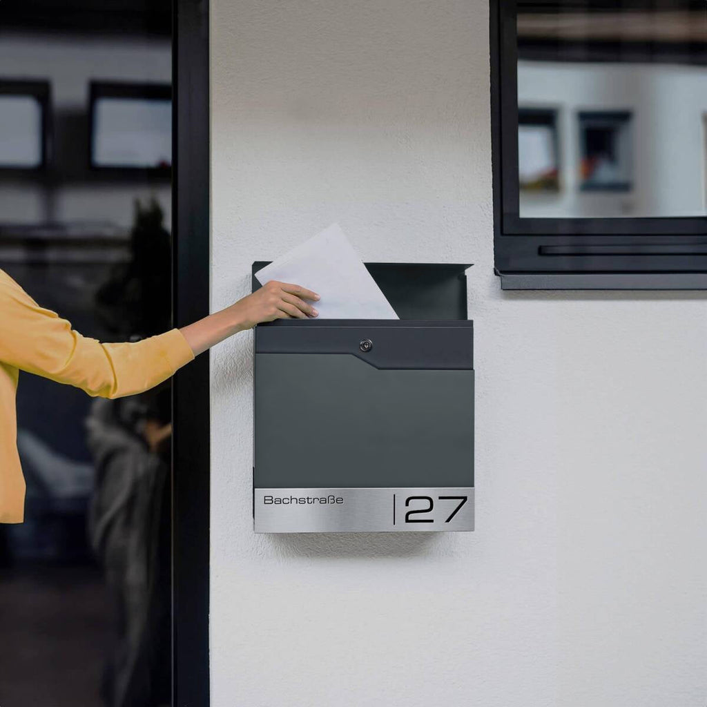 Metzler Briefkasten aus hochwertigem Stahl | Siebert