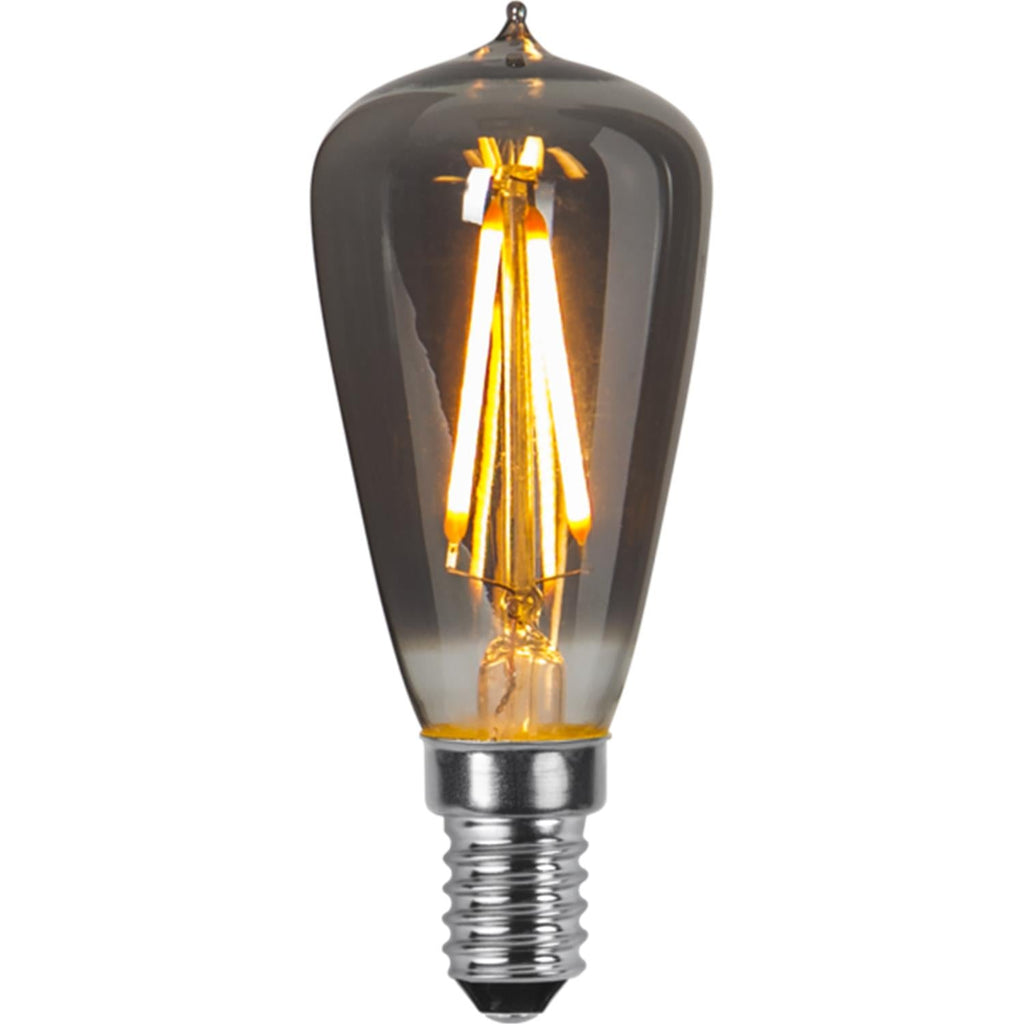 LED Leuchtmittel | Rauchtönung | E14 ST38