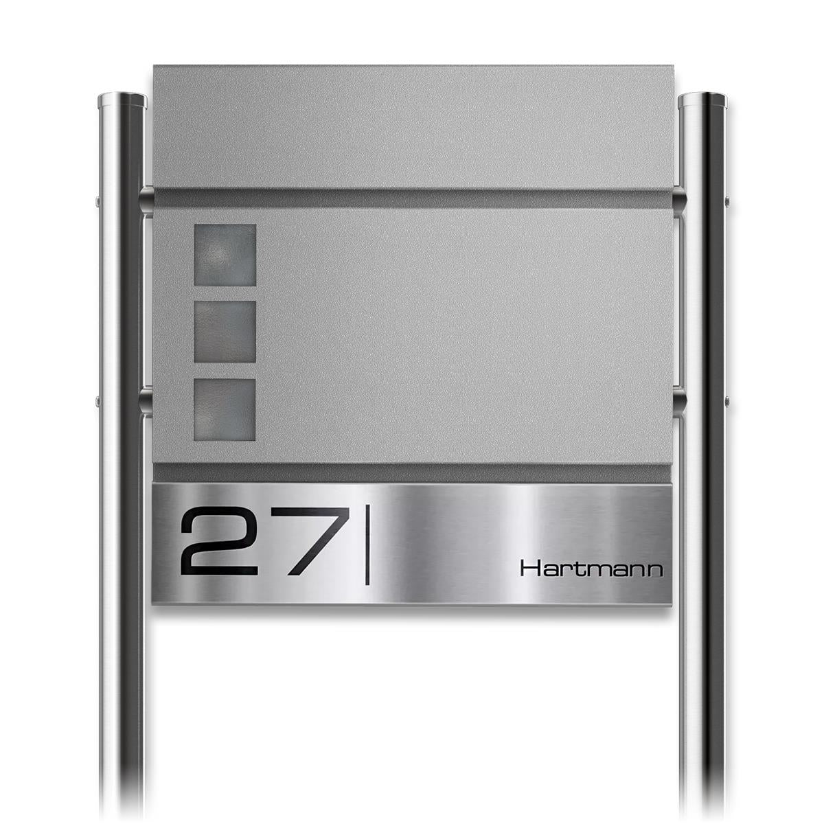 Metzler Standbriefkasten Sichtfenster | Oltmann