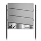 Metzler Design Standbriefkasten mit Standfuß aus Edelstahl | Neumann