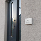 Metzler Funkklingel kabellos Edelstahl V2A | Aufputz Türklingel IP67 | 150m Reichweite | Vitus