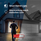 HiLook by HIKVISION 4K Überwachungskamera-Set | 4* 4K Turret Kamera | Smart Hybrid Light | NVR 8-CH | 2 TB HDD | Smartphone App