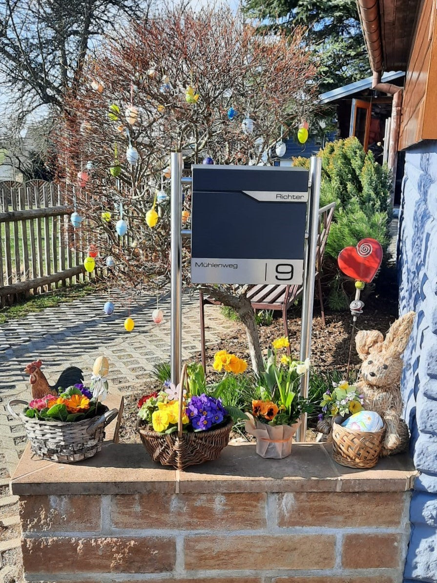Metzler Standbriefkasten aus hochwertigem Stahl | Siebert