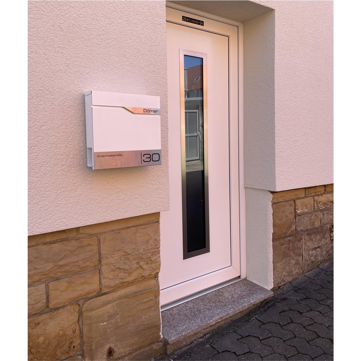 Metzler Briefkasten aus hochwertigem Stahl | Siebert
