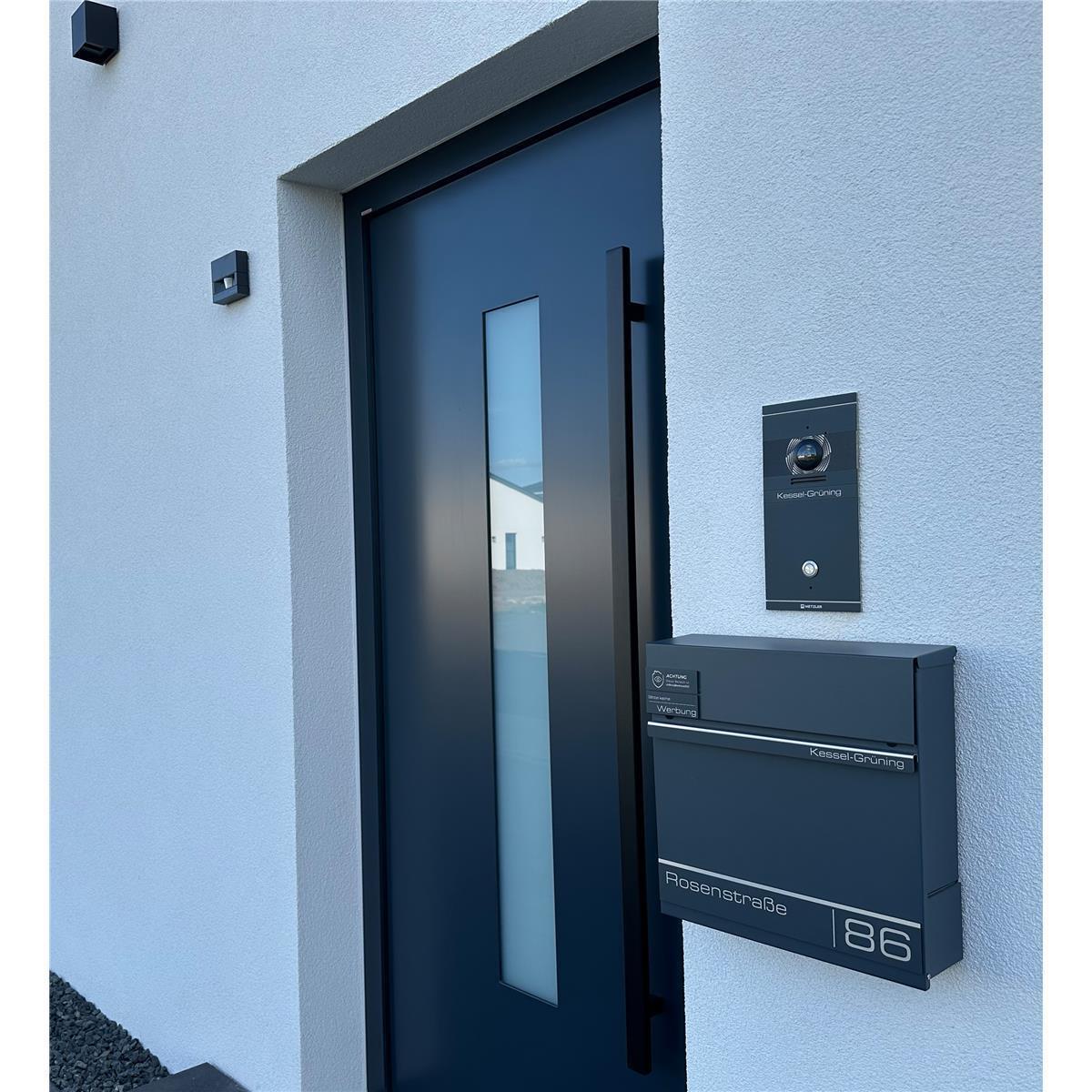 Metzler Briefkasten mit Lasergravur | Hermann