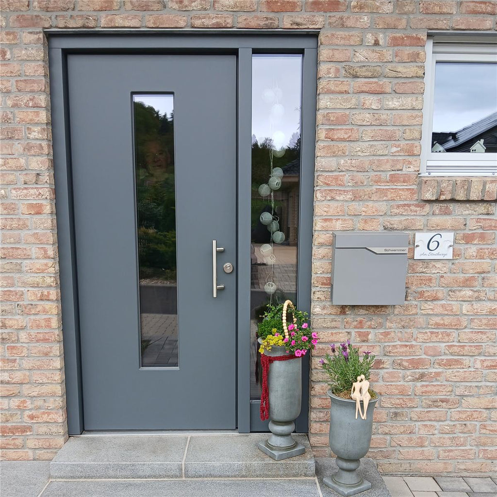 Metzler Briefkasten austauschbares Namensschild | Ebenhard