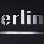 Moderne Hausnummer Caesar aus Edelstahl