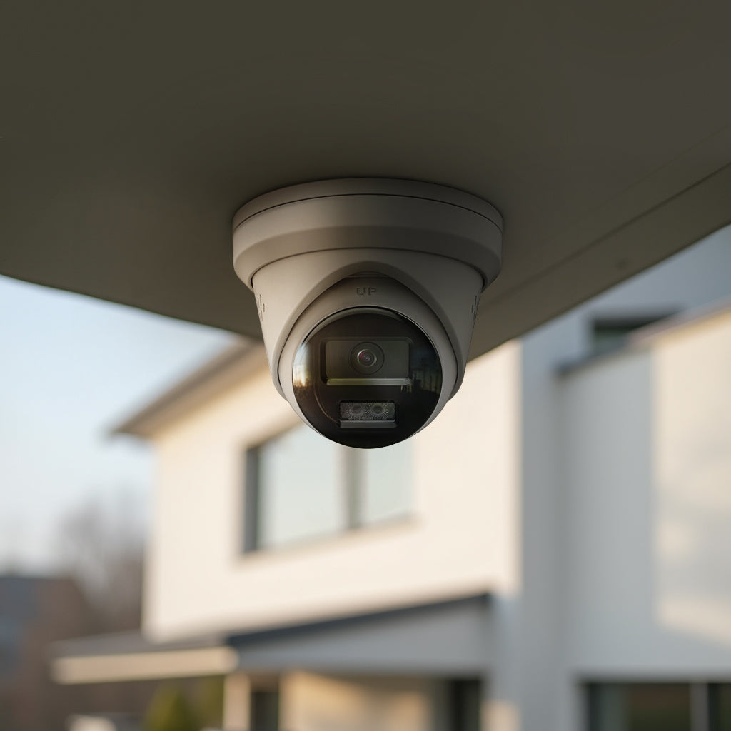 HiLook by HIKVISION 4K Überwachungskamera-Set | 4* 4K Turret Kamera | Smart Hybrid Light | NVR 8-CH | 2 TB HDD | Smartphone App