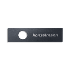 Ersatz-Namensschild - Magneto - in Anthrazit