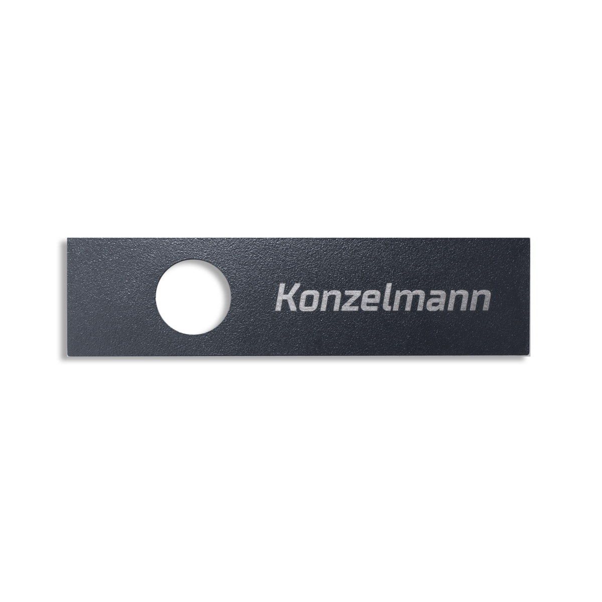 Ersatz-Namensschild - Magneto - in Anthrazit