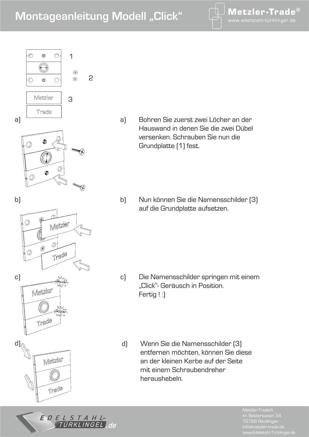 Türklingel - Serie Magneto