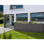 Metzler Hochbeet L für den Garten | Pulverbeschichtet | 150 x 75 x 77 cm