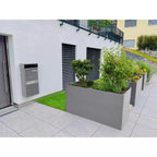 Metzler Hochbeet L für den Garten | Pulverbeschichtet | 150 x 75 x 77 cm