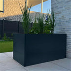 Metzler Hochbeet L für den Garten | Pulverbeschichtet | 150 x 75 x 77 cm
