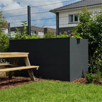 Metzler Hochbeet L für den Garten | Pulverbeschichtet | 150 x 75 x 77 cm