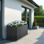 Metzler Hochbeet L für den Garten | Pulverbeschichtet | 150 x 75 x 77 cm