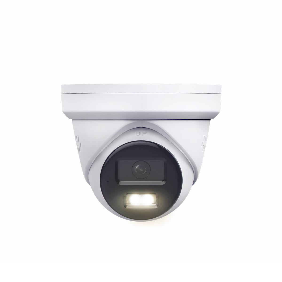 HiLook by HIKVISION 4K Überwachungskamera-Set | 4* 4K Turret Kamera | Smart Hybrid Light | NVR 8-CH | 2 TB HDD | Smartphone App
