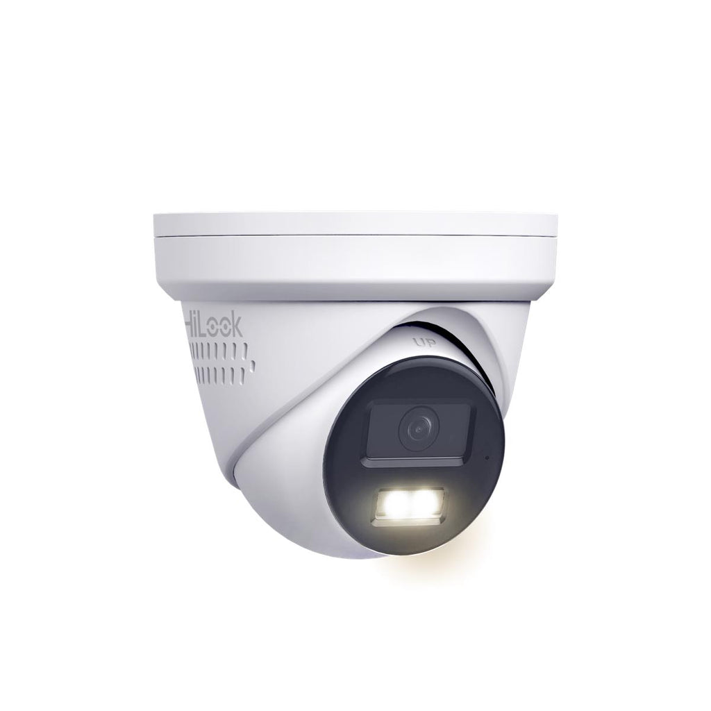 HiLook by HIKVISION 4K Überwachungskamera-Set | 4* 4K Turret Kamera | Smart Hybrid Light | NVR 8-CH | 2 TB HDD | Smartphone App