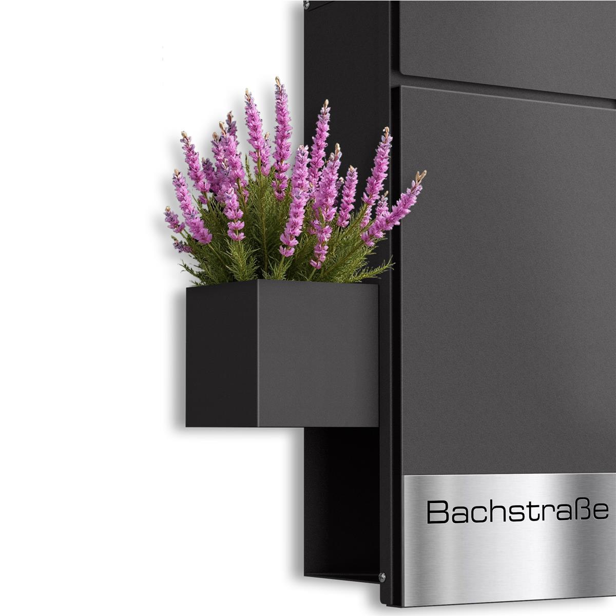 Metzler Blumenkasten für Briefkästen | Cubic I