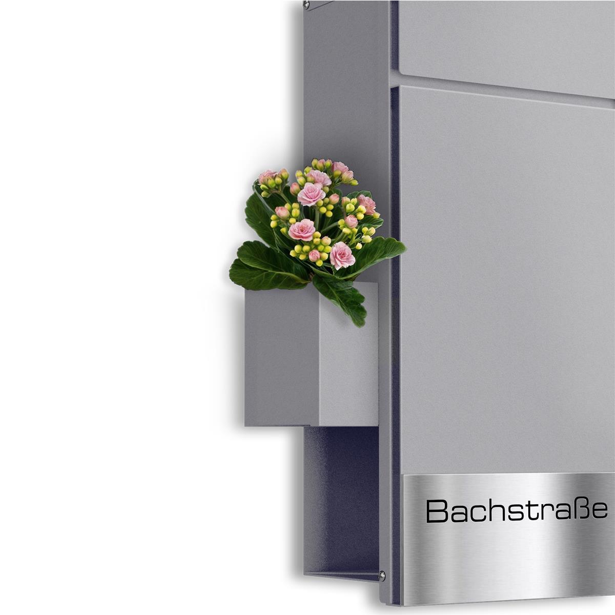 Metzler Blumenkasten für Briefkästen | Cubic H
