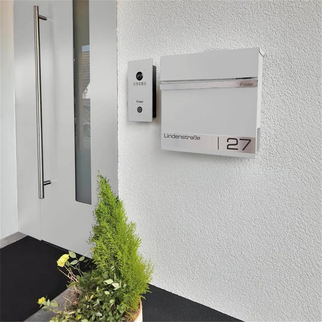 Metzler Briefkasten mit Lasergravur | Stencil 2