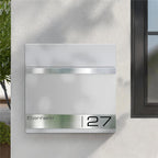 Metzler Briefkasten mit Lasergravur | Stencil