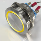 LED-Türklingel in Anthrazit Gravur auf Drucktaster
