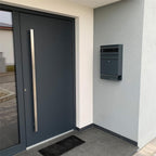 Metzler Briefkasten mit VDM10 2.0 Video-Türsprechanlage | RFID opt. | 1 Klingel | RAL7016 Anthrazit