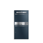 Ersatz Gravurplatte XL aus Edelstahl passend zur Paketbox Bispo Max