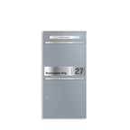 Ersatz Gravurplatte XL aus Edelstahl passend zur Paketbox Bispo Max
